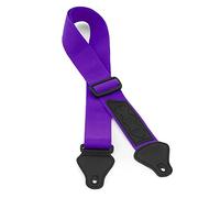 Tiger UAC4-PU Sangle pour Ukulélé avec Porte-Médiators - Violet | Convient aux Ukulélés Soprano, Concert, Ténor et Baryton