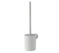 Tiger Porte-brosse WC, Acier Inoxydable, Blanc, 9,5 x 38,4 x 11,7 x 11,7 cm