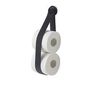 Tiger Urban, Porte-rouleaux papier toilette de réserve, Noir, 5x38x2,9x2,9 cm