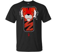 Tiger Woods Frank T-Shirt Graphic Top Printed Tee Mens Shirt Manches Courtes(Large)