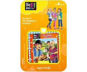 Tigerbox 4174 Tigercard-La séquence de Trois Triangles 55 : Cheval Sauvage en Danger