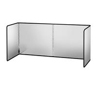 Tigerkinwit Plaque Anti Projection Cuisine 4 Côtés Protection Projection Cuisson Contre Les Éclaboussures D'huile Pliable Outil de Cuisson Anti-éclaboussures pour Carter D'huile Poêle à Frire