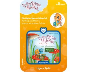 tigermedia 4514 Tig.Card-'La Petite araignée rebondissante Deux Histoires (Excursion à la mer et à la vention, Nous jouons à l'école), Multicolore