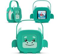 tigermedia tigerbox MINI - Dino Dragon | Inclus 2 semaines d'accès tigertones | Enceinte pour petits enfants | Avec mode hors ligne, limiteur de volume, prise casque | Compatible avec