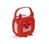 tigermedia tigerbox Mini kit de démarrage Henny Cornes Audio pour Enfants avec limiteur de Volume, stéréo, molette de réglage, Prise Jack, étui de Transport, Couleur Rouge, avec accès tigerton de 4