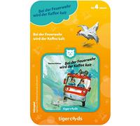 tigermedia Tigercard Bei Der Feuerwehr Wird Der Kaffee Kalt liebevolle Hörbücher Abenteuer Kids tigerbox Hörbox Lautsprecher Hörspiel Kindermusik