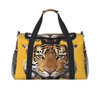 Tiger'S Head Sac de voyage pour homme et femme, adapté pour les voyages et les activités de plein air