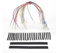 TIGERSGATE Kit de harnais d'extension de guidon de 35,6 cm et 40,6 cm (bus CAN) pour modèles Harley Touring 1996-2006