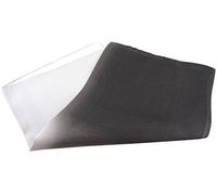 TigerTie Multi concepteur pochette en soie en gris clair gris anthracite unicolor - pochette 100% soie