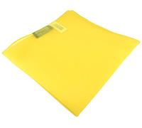 TigerTie petit Chiffon pochette en jaune vif unicolor - tissu 25 x 25 cm
