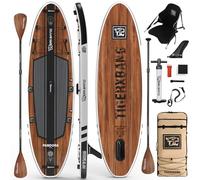 TIGERXBANG Planche Paddle Surf Gonflable, Surf à Padel Gonflable | 330 x 86 x 15 cm | avec Accessoires de Paddle Board Premium, Planches de Paddleboard Extra Larges pour Adultes et Enfants