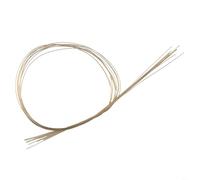 Tiges à souder en alliage de cuivre argenté de 0,5 mm x 50 cm, faible point de fusion couleur or fil de brasage pour réparation de bijoux, fabrication de colliers et bracelets sur métaux