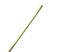 Tiges carrées en laiton, barres rectangulaires solides, longueur 495 mm, bande métallique décorative facile à couper(1mm*1mm)