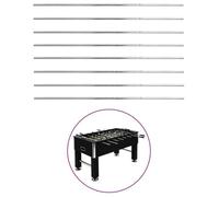 TIGES DE BABY FOOT 8 PCS 15,9 MM