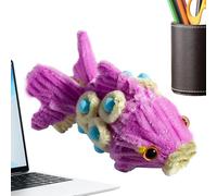 Tiges de Chenille, nettoyeurs de tuyaux - Bâtonnets en Peluche avec Lanterne de Poisson, colorée pour décoration du Nouvel an, Art Flou du Jouet du Festival D