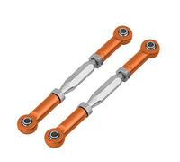 Tiges de direction supérieures arrière en alliage d'aluminium, 2 pièces, pour voiture FS 53633/51805 / 51806 1/10 RC (538056-OR Orange)