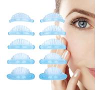 Tiges De Levage De Cils - 5 Paires De Coussinets En Silicone Souple Réutilisables Pour Permanente De Cils, Ensemble De Boucliers Bleu (XS S M L XL) Kit D'outils De Maquillage Pour Les Yeux Flexibles,