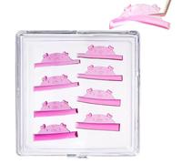 Tiges de levage de cils, tiges de levage de cils | Lash Lift Shield Recourbe-cils Lash Lift - Recourbe-cils pour permanent, 4 paires de tiges de levage, outils de levage réutilisables