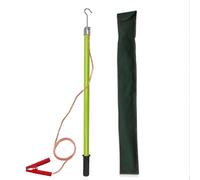 Tiges de modes décharge directe, tige isolée en résine époxy, avec fil cuivre et crochet, jaune 220 kV-3 m/9,8 pieds(Green,110kV-2m(79in))