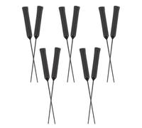 Tiges de Nettoyage pour Appareils Auditifs, Noir 10 Pièces en PVC | Entretien Quotidien des Conduits D’oreille, Format Compact pour Déplacement, Lot Pratique de Dix Unités