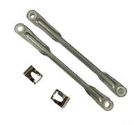Tiges de poussée et clips de fixation de rechange pour Fiat Punto 1999-2006 Système d'essuie-glace avant