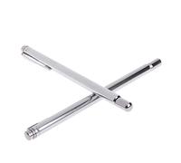 Tiges de radiesthésie portable en métal - Détecteur de divination d'eau - Sorcière d'objets perdus - Longueur : 152 mm - Cuivre Feng Shui