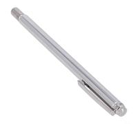 Tiges de radiesthésie professionnelles en acier inoxydable pour détection de minéraux et recherche d'huile 50 cm (argent)