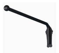 Tiges de rideau robustes réglables bras oscillant présentoir pour drapeaux de fenêtre porte avant portail pôles panneau latéral rails de rideau durables et élégants décoration d'intérieur