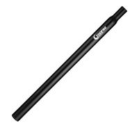 Tiges De Selle Pour VéLo Tige de selle VTT 25,4 27,2 28,6 30,8 mm 350 450 mm Tube de selle en alliage d'aluminium Long pignon fixe Extension de tige de selle Pièces de vélo(A-black 28.6-450)