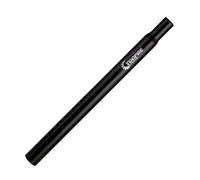Tiges De Selle Pour VéLo Tige de selle VTT 25,4 27,2 28,6 30,8 mm 350 450 mm Tube de selle en alliage d'aluminium Long pignon fixe Extension de tige de selle Pièces de vélo(A-black 28.6-350)