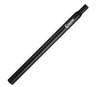 Tiges De Selle Pour VéLo Tige de selle VTT 25,4 27,2 28,6 30,8 mm 350 450 mm Tube de selle en alliage d'aluminium Long pignon fixe Extension de tige de selle Pièces de vélo(A-black 30.8-450)