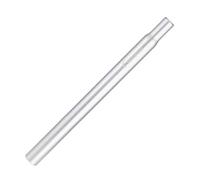 Tiges De Selle Pour VéLo Tige de selle VTT 25,4 27,2 28,6 30,8 mm 350 450 mm Tube de selle en alliage d'aluminium Long pignon fixe Extension de tige de selle Pièces de vélo(A-silver 28.6-350)
