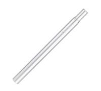Tiges De Selle Pour VéLo Tige de selle VTT 25,4 27,2 28,6 30,8 mm 350 450 mm Tube de selle en alliage d'aluminium Long pignon fixe Extension de tige de selle Pièces de vélo(A-silver 27.2-350)