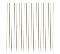 Tiges de soudure en acier inoxydable A102 304 E308-16 - Électrodes résistantes à la rouille pour sources d'alimentation CA et CC - Formation lisse de perles pour atelier structurel à domicile - 1,0 mm