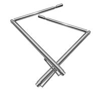 Tiges de sourcier pliables,2 bâtons de sorcellerie télescopiques - Tiges de recherche d'énergie, bâtons de sorcellerie avec conception d'axe central pour l'intérieur et l'extérieur