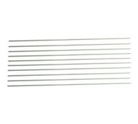 Tiges de Support en Fiber de verre blanche, 10 pièces, tiges de Support en Fiber de verre durables et flexibles for les projets de bricolage et professionnels(2x3000mm)