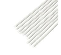 Tiges de support en fibre de verre durables for le jardinage et la croissance des plantes - 10 pièces, diamètre 10 mm-13 mm, longueur 19,68 pouces(10mmx500mmx10pcs)