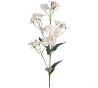 Tiges d'œillets artificielles, petites fleurs d'hortensia en soie, fleurs douces William pour mariage, maison, vase, salon, décoration de table de jardin (rose clair)