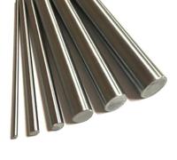 Tiges en acier inoxydable 304, 5 pièces, axes linéaires de 3/4/5 mm avec extrémités chanfreinées, longueur 100 mm, finition non polie.(4mm 100mm)