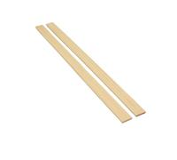 Tiges en bois, Siberian Pine Larch Wood Strips Slats Pack of 10 Unfinished Multiple Sizes for Furniture Woodworking(500 X 20MM X 3MM)