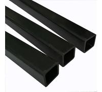 Tiges en fibre de carbone, Lot de 4 tiges carrées en fibre carbone, plusieurs tailles, longueur 500 mm(5x5x2x2x500mm-4pcs)