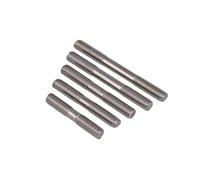 Tiges filetées à double extrémité - 2 à 5 pièces M3 M4 M5 M6 M8 M10 métriques 304 boulons à tête sans tête en acier inoxydable(45mm M3 5pcs)
