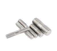 Tiges filetées à double extrémité M3 M4 M5 - Goujons sans tête en acier inoxydable 304 for le travail du bois et l'industrie(M3x20mm 10pcs)