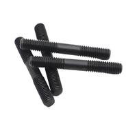 Tiges filetées à double filetage en acier, Vis à goujon double extrémité en acier au carbone de qualité 8. M8-M16 40-200 mm, paquets assortis GB901(M8x100(5pcs))