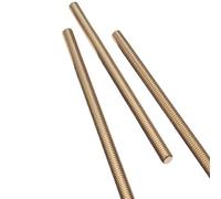 Tiges filetées double extrémité, Tige filetée en laiton M2 M4 M5 Longueur 30-100 mm Lot de 3(M5x30mm)