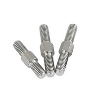 Tiges filetées doubles M4/M5 en acier inoxydable 304, 30-100 mm, 3 pièces(M5 x 50MM)