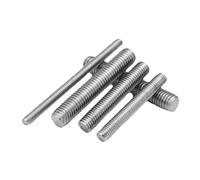 Tiges filetées entièrement métriques M2 M2.5 M3 M4 M5 M6 M8 M10 Vis à tête cylindrique en acier inoxydable 304(M3,Length 190mm (5pcs))