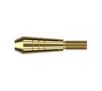 TARGET Aluminium Dart Shaft Top Tiges de fléchettes Unisexe, doré, Normal