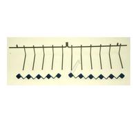 Tiges rabattables + Maintiens panier superieur pour lave-vaisselle Siemens