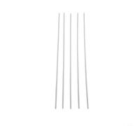 Tiges rondes en plastique ABS de 250 mm pour le bricolage, le modélisme, matériau parfait pour les projets d'artisanat et la création de scènes (2 x 250 mm)